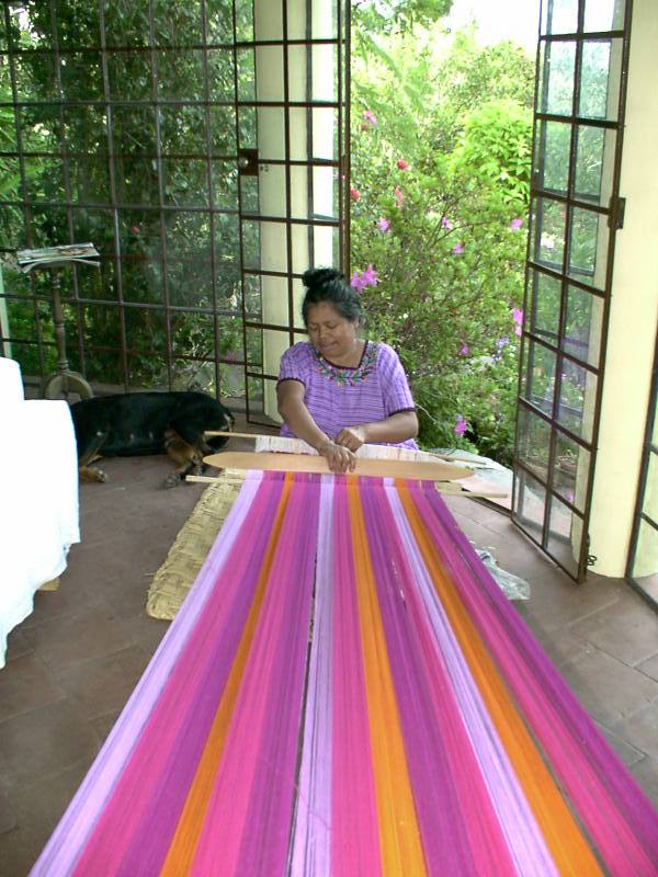 maya weaving
